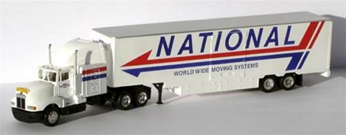 Con-Cor 0004-001072 H0 - Kenworth T600A Aero Vrachtwagen met Trailer National