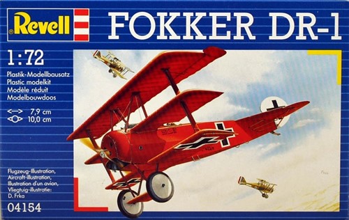 Revell 04177 - Fokker D VII 1:72 (Open Verpakking)