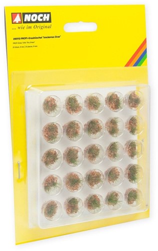 Noch 06910  - Graspollen profi, droog gras (25 st. 6 mm)-2