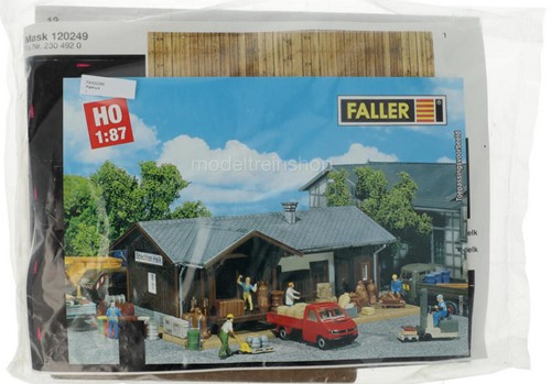 Faller 120249 H0 - Pakhuis Spedition Helk (Poly Bag)