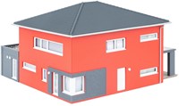 Faller 130743 H0 - WeberHaus CityLife, rood-3