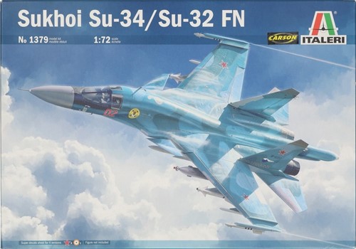 Italeri 1379 - Sukhoi Su-34 / Su-32 FN 1:72