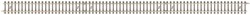 Minitrix 14502 N - Rechte Rails met betonnen dwarsliggers 312,6 mm
