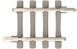 Minitrix 14503 N - Rechte Rails met betonnen dwarsliggers 17,5 mm