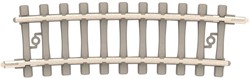Minitrix 14514 N - Gebogen Rails met betonnen dwarsliggers 362,6 mm