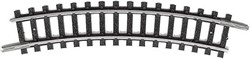 Minitrix 14914 N - Gebogen rail R1 15° 1stuks