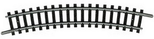 Minitrix 14924 N - Gebogen Rails R2 228,2 mm 24°