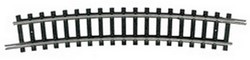 Minitrix 14927 N - Gebogen Rails R4 362,6 mm 15°