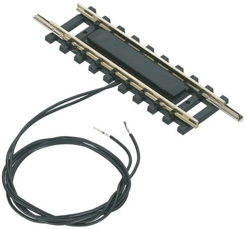 Minitrix 14980 N - Schakelrails met magnetische schakeling lengte 50 mm 1stuks