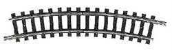Minitrix 14984 N - Scheidingsrails Gebogen R 1 - 24°