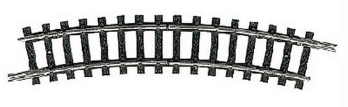 Minitrix 14984 N - Scheidingsrails Gebogen R 1 - 24°