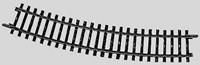 Märklin 2232 H0 - K-Rails Bocht 3/4=22° 30' 1stuks