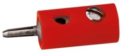 Brawa 3052 H0 - Stecker rund, rot [10 Stück]