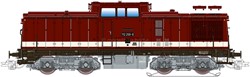 ESU 31767 H0 - Diesel Locomotief, H0, V100 DR, 112 268 DR, oudrood, Ep IV, DC/AC