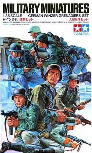 Tamiya 35061 - German Panzer Grenadiers Set 1:35