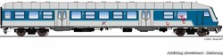 ESU 36070 H0 - n-Wagen H0 Bnrdzf 483e 1 80 80-35 163-0 Stuurstandrijtuig GfF Ep. VI Blauw-Wit DC