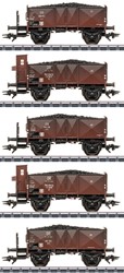 Märklin 46047 H0 - Kolenwagen-Set DB Ep.III