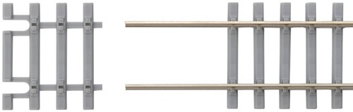 Piko 55151 H0 - Rail Dwarsliggers 31mm voor FlexRails mit Beton Dwarsliggers 1stuks