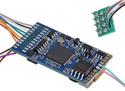 ESU 58210 H0 0 - LokSound 5 Fx DCC/MM/SX/M4 "Leerdecoder", 8-pin NEM652, Retail, mit Lautsprecher 11x15mm, Spurweite: 0, H0 (2)