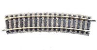 Fleischmann 6127 H0 - Gebogen rail 18° buiten diameter cirkel 873 mm 1stuks