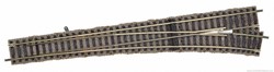 Fleischmann 6179 H0 - Hoge snelheid wissel rechts handbediening 18° 300 mm 1stuks