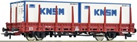 Roco 6600152 H0 - Rongenwagen Kbs NS + CT KNSM containers