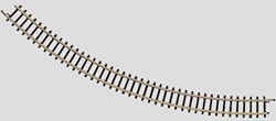Märklin 8520 Z - Gebogen rail 195mm 45° 10stuks