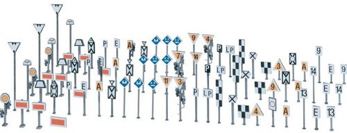 Faller 120226 H0 - Spoorbaanboden Set