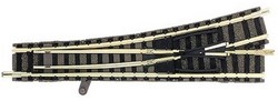 Fleischmann 9170 N - Handbediende Wissel Links 111mm 1stuks