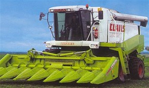 Kibri 10978 H0 - Fendt Tractor met Claas Hooibaler Groen