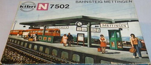 Kibri B-7502 N - Peron Mettingen