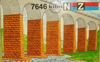 Kibri B-7646 N - Brugpijler 6stuks N+Z