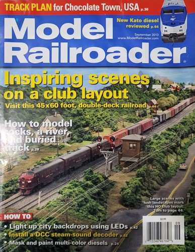 Model Railroader September 2013