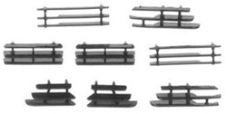 Roco 106434  - TS - Treppen l+r MB5D - schw.
