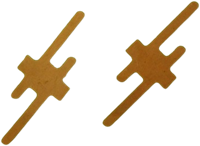 Train-O-Matic 01080105  - CC-A2N (50 pcs set) Sleepcontact voor bij de wielen/draaistel (55)-2